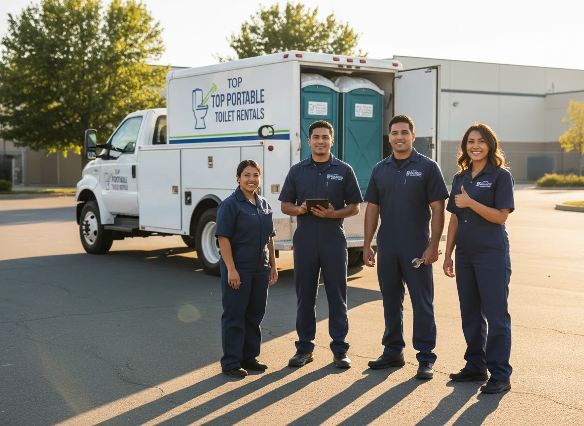 Short Term Porta Potty Rental company in Alma Center, WI